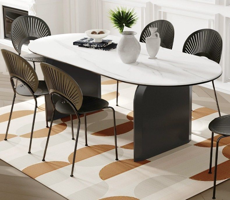 OLWEN Modern Sintered Stone Dining Table