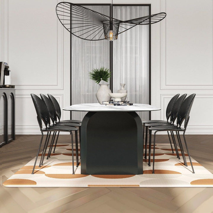 OLWEN Modern Sintered Stone Dining Table