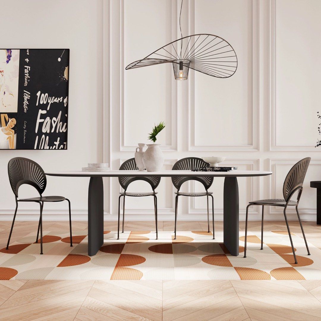 OLWEN Modern Sintered Stone Dining Table