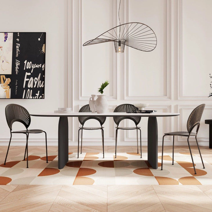 OLWEN Modern Sintered Stone Dining Table