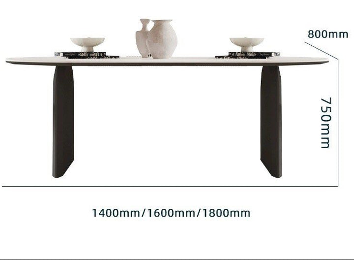 OLWEN Modern Sintered Stone Dining Table