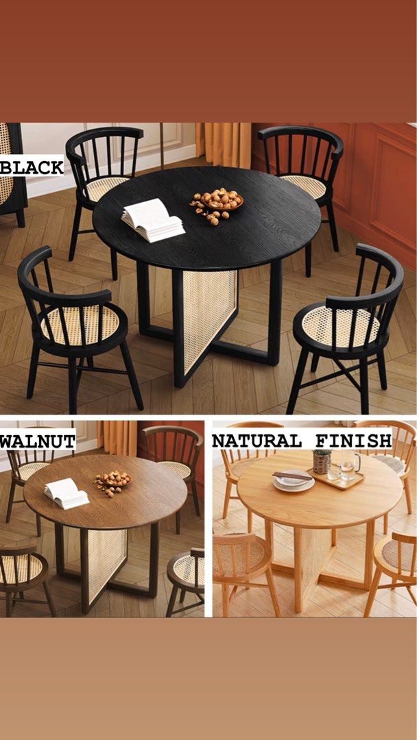 SHAW Japandi Round Dining Table