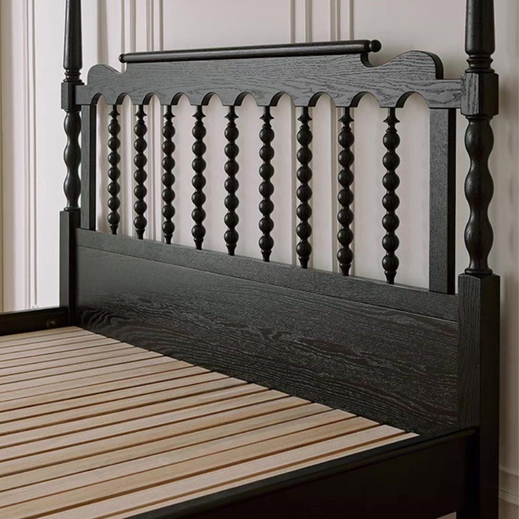 ODIN Mid-Century Solid Wood Bedframe