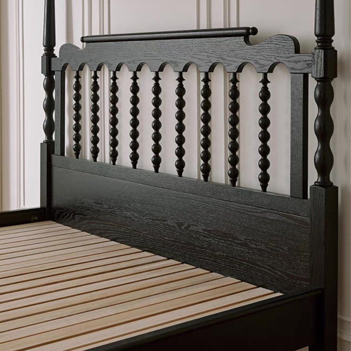 ODIN Mid-Century Solid Wood Bedframe