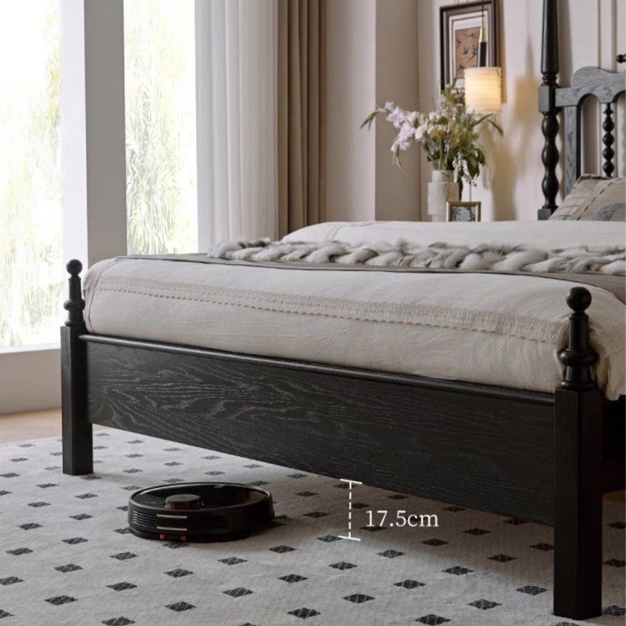 ODIN Mid-Century Solid Wood Bedframe