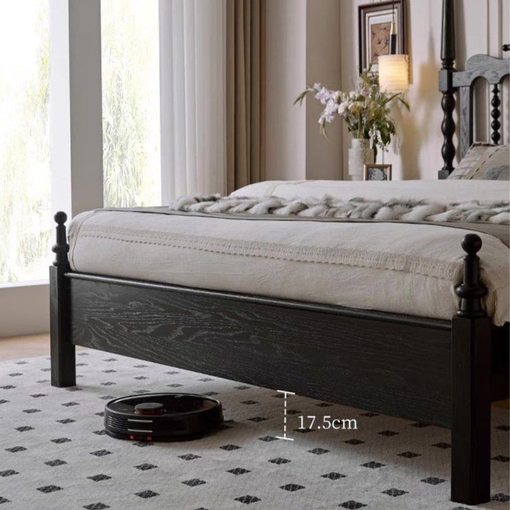 ODIN Mid-Century Solid Wood Bedframe