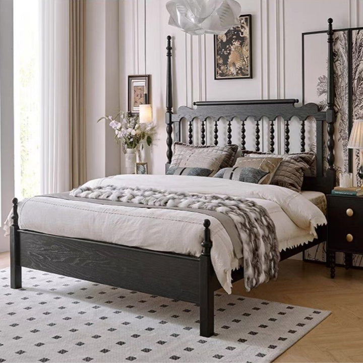 ODIN Mid-Century Solid Wood Bedframe