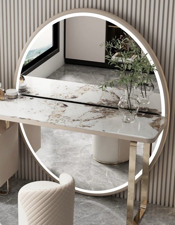 OFRA Modern Sintered Stone Vanity Table