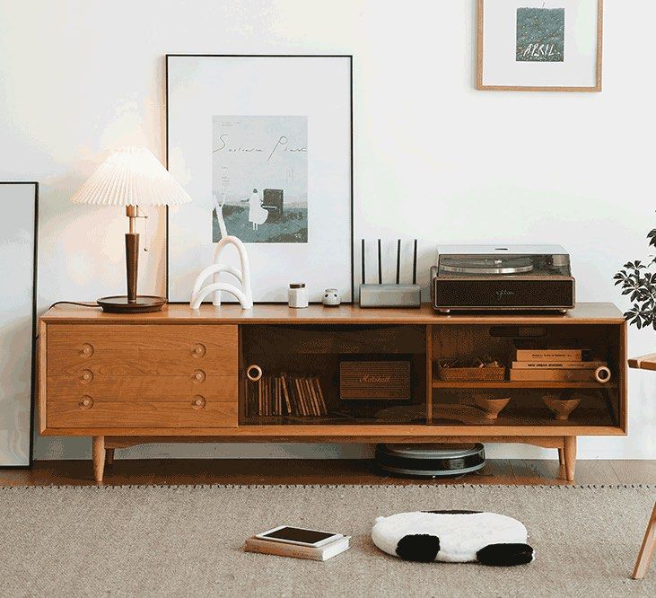 TARKIN Solid Wood TV Console