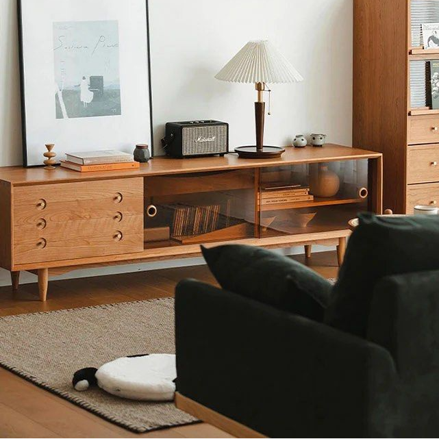 TARKIN Solid Wood TV Console