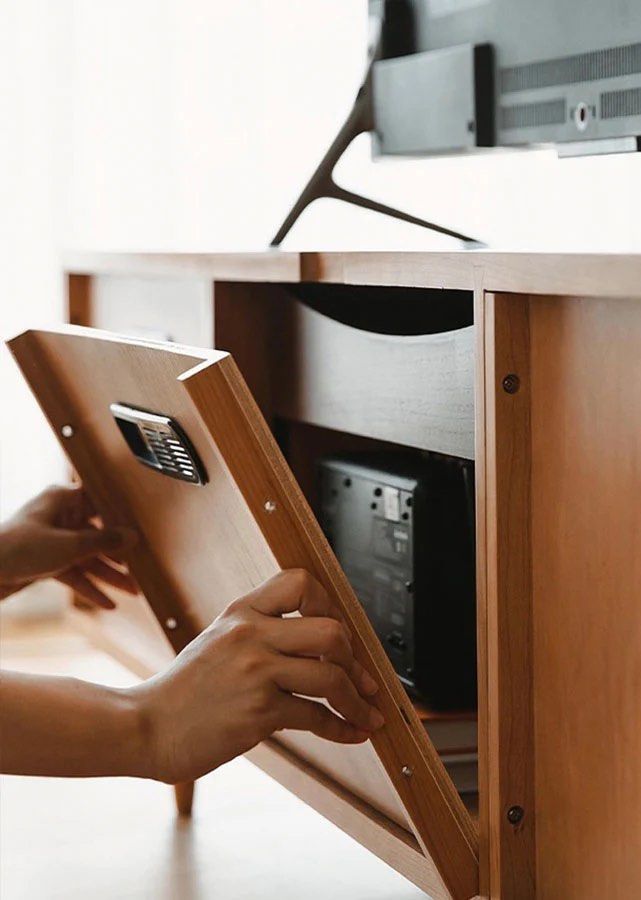 TARKIN Solid Wood TV Console
