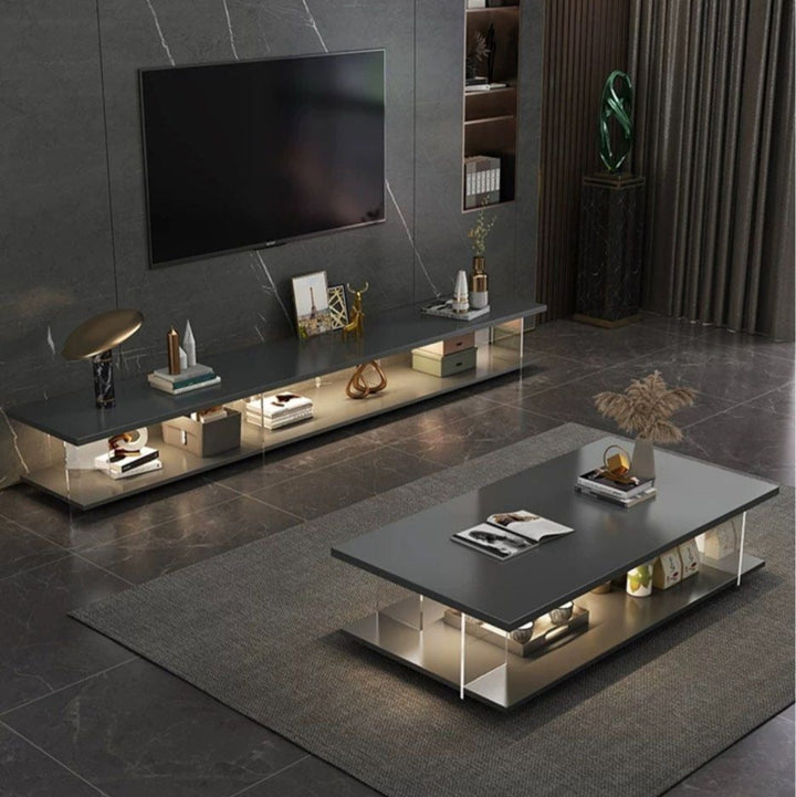 MALORA Modern LED TV Console