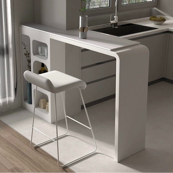 TYSON Modern Sintered Stone Storage Bar Table