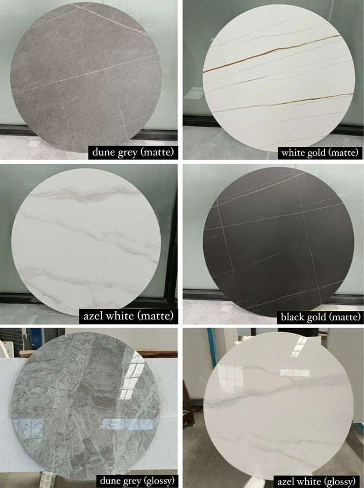 TYSON Modern Sintered Stone Storage Bar Table