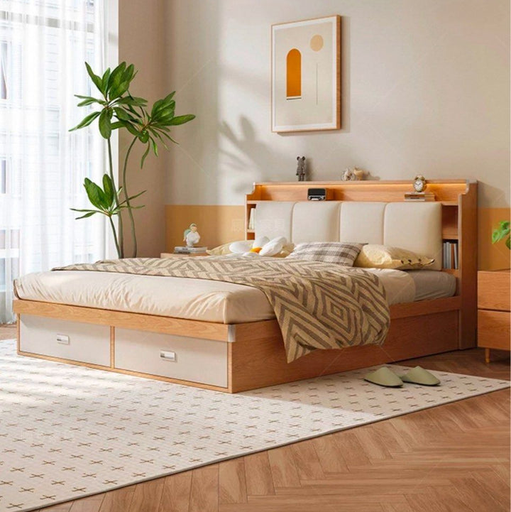 ONITE Japandi Storage Bedframe