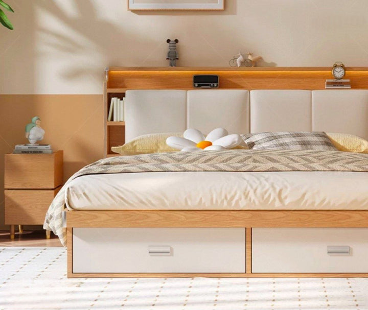 ONITE Japandi Storage Bedframe