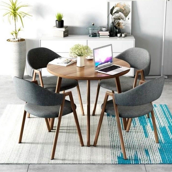 OPHELIA Round Dining Table Set