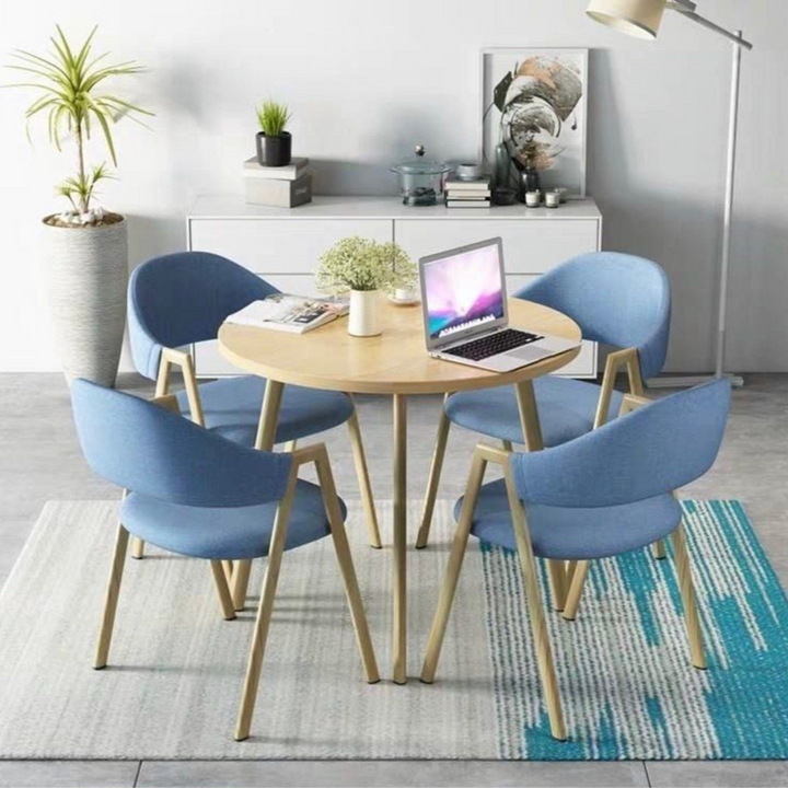 OPHELIA Round Dining Table Set