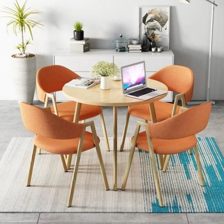 OPHELIA Round Dining Table Set