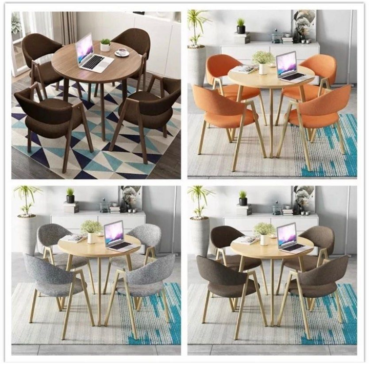 OPHELIA Round Dining Table Set