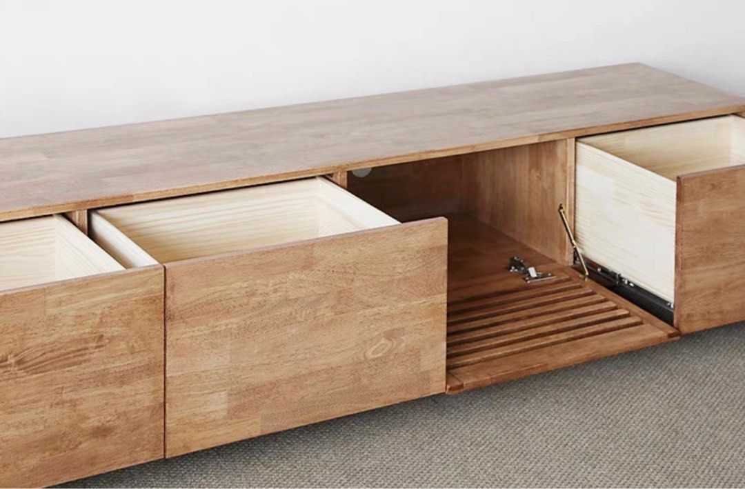 VANAR Modern Solid Wood TV Console