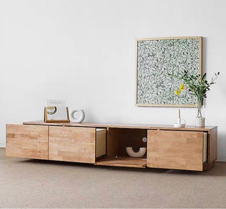 VANAR Modern Solid Wood TV Console