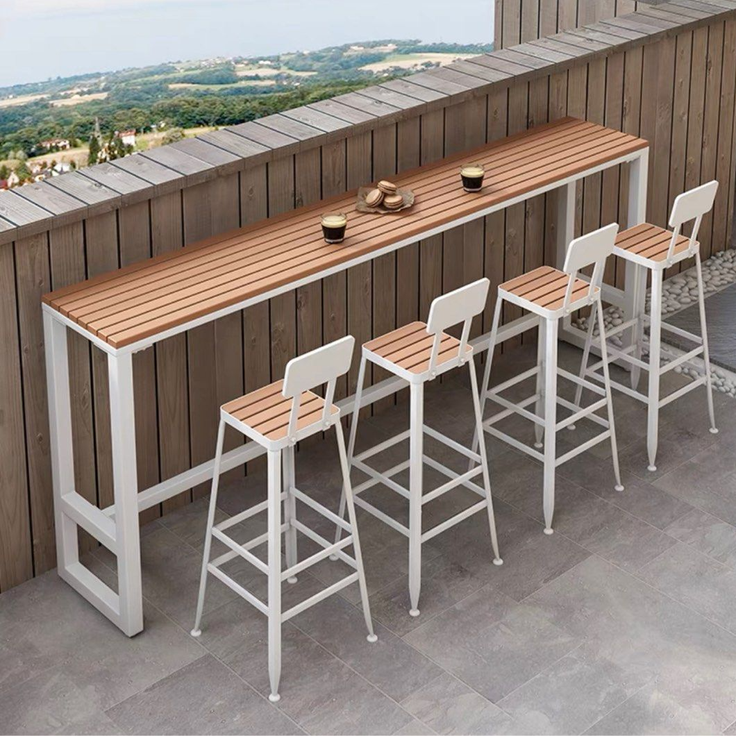 ORALE Modern Outdoor Bar Table & Chairs