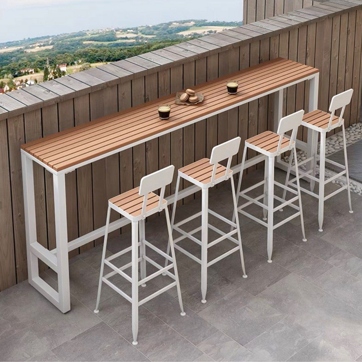 ORALE Modern Outdoor Bar Table & Chairs