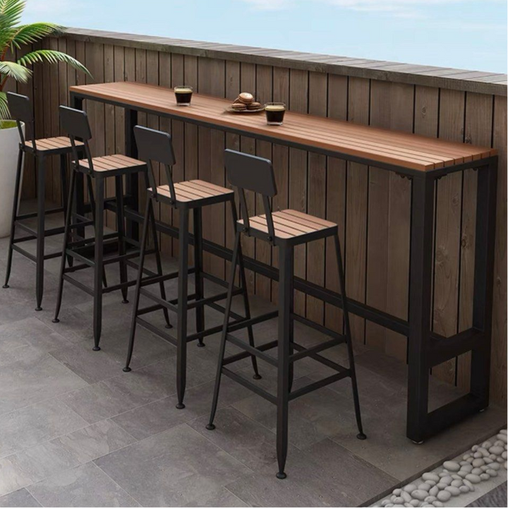 ORALE Modern Outdoor Bar Table & Chairs
