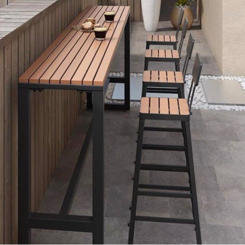 ORALE Modern Outdoor Bar Table & Chairs