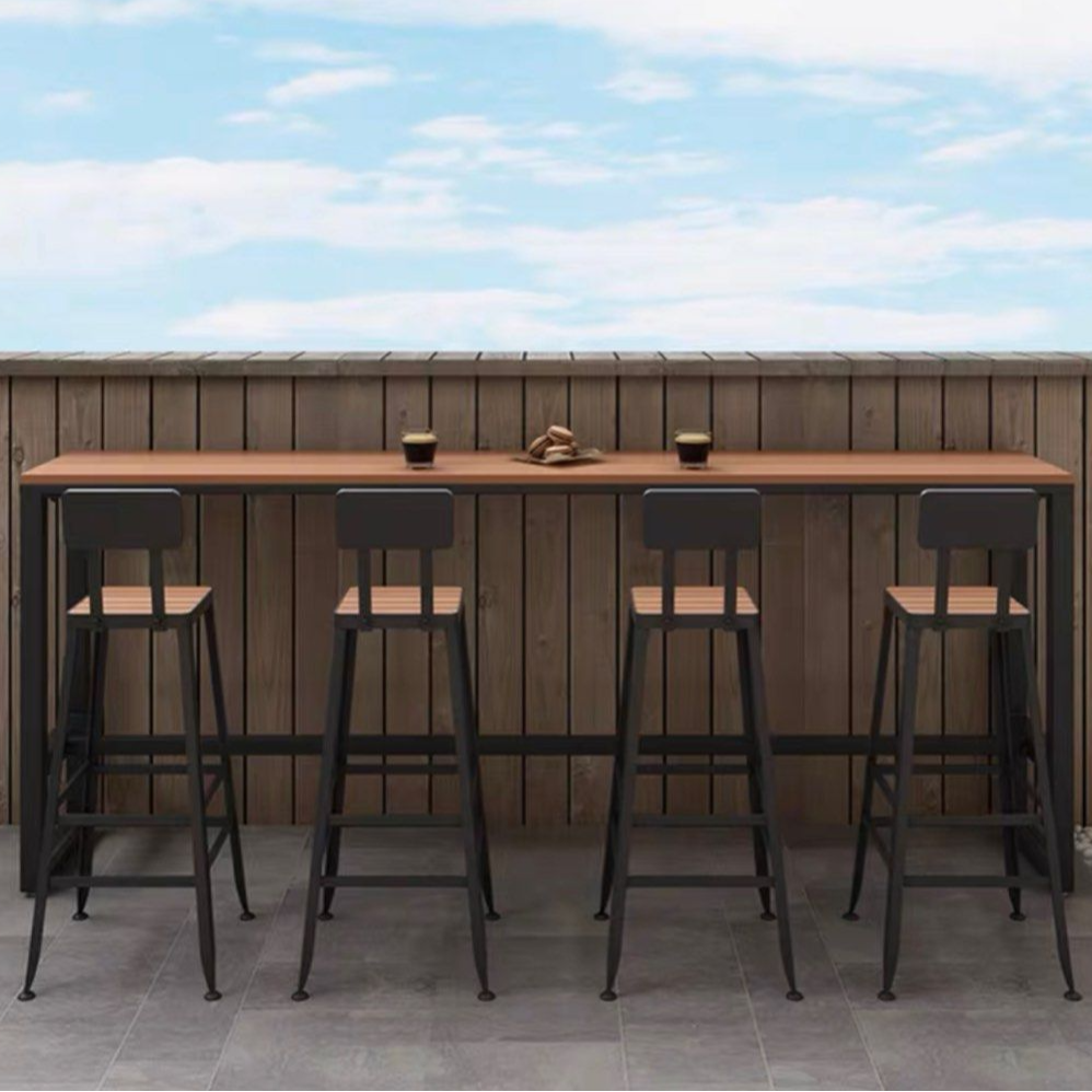 ORALE Modern Outdoor Bar Table & Chairs