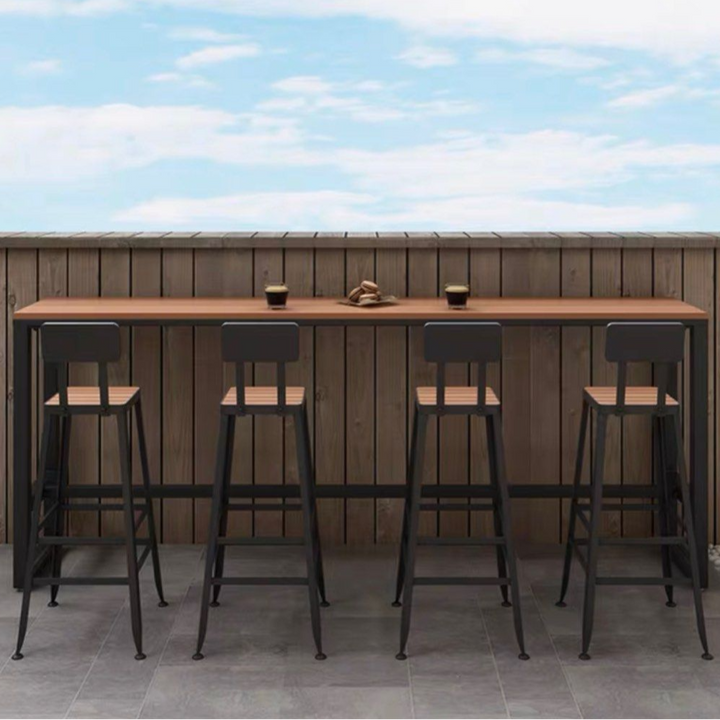 ORALE Modern Outdoor Bar Table & Chairs