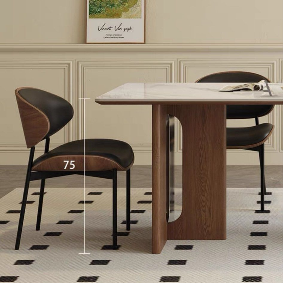 NICKO Modern Sintered Stone Dining Table