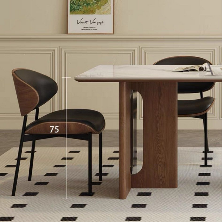 NICKO Modern Sintered Stone Dining Table