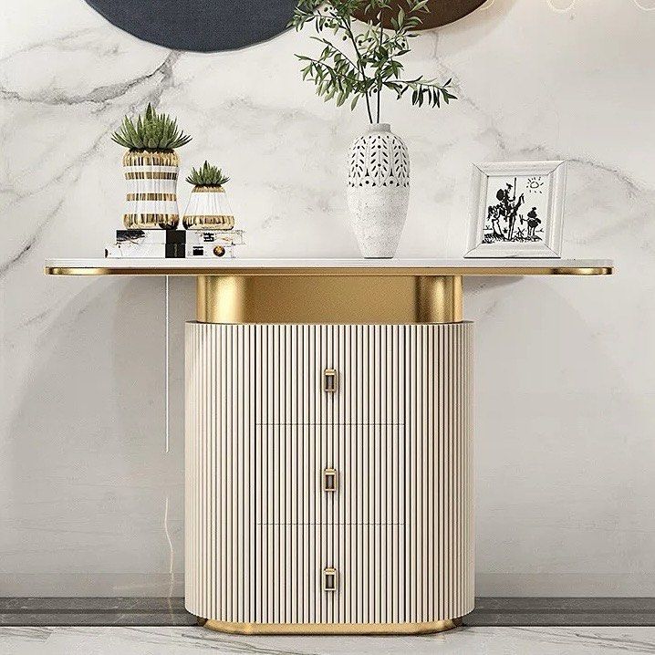 AGIES Modern Console Table