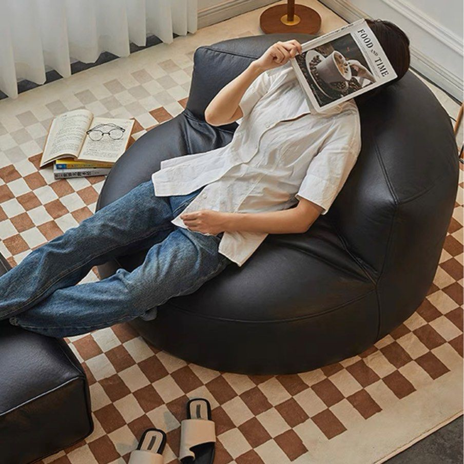 ORO Minimalist Bean Bag with Ottoman