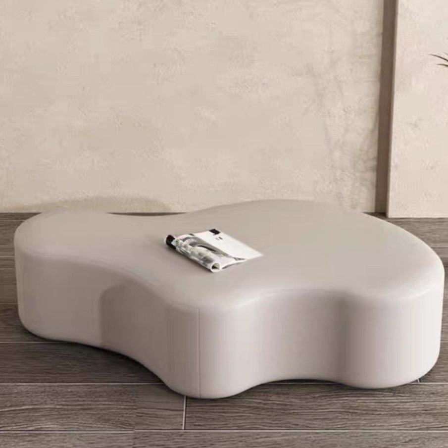 EBONY Modern Leather Ottoman