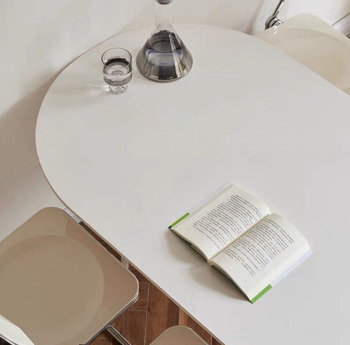 ALVAREZ Japandi Sintered Stone Dining Table