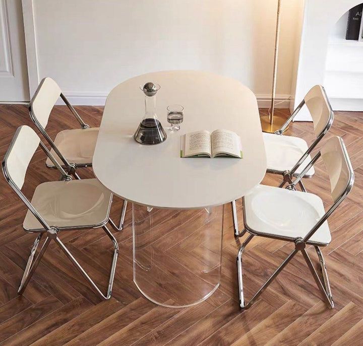 ALVAREZ Japandi Sintered Stone Dining Table