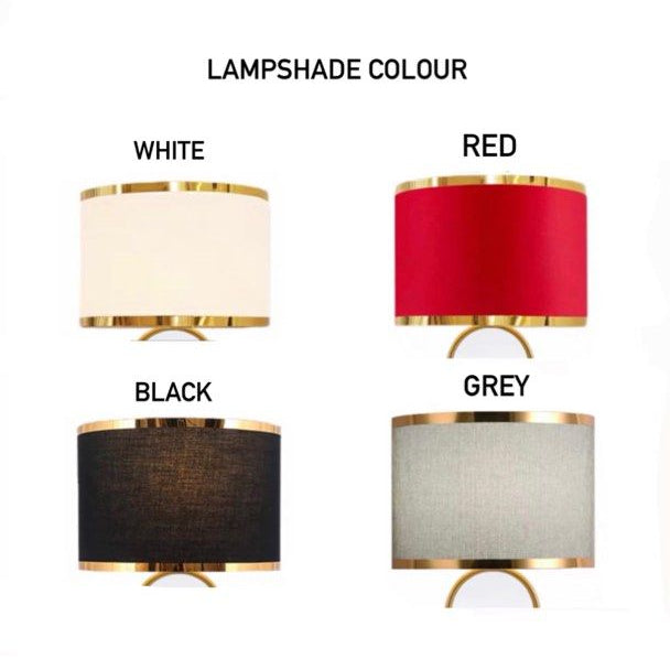 OZOL Luxury Gold Table Lamp