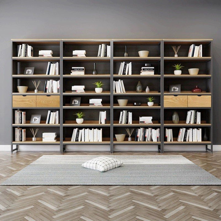 JORGE Modern Solid Wood Bookshelf