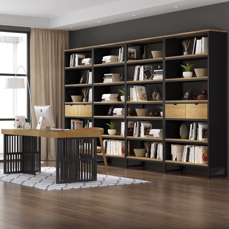 JORGE Modern Solid Wood Bookshelf