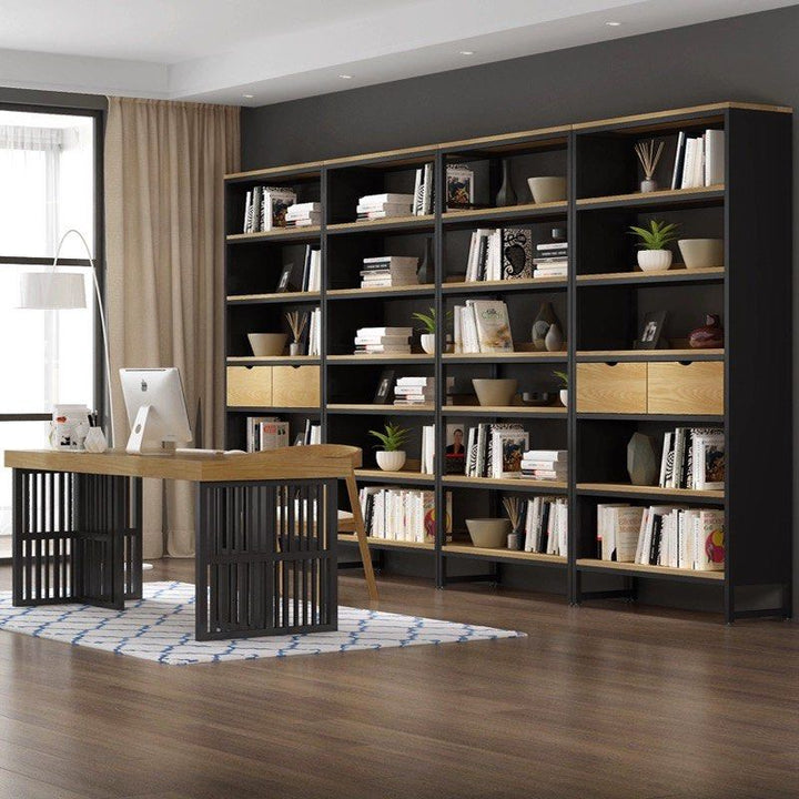 JORGE Modern Solid Wood Bookshelf