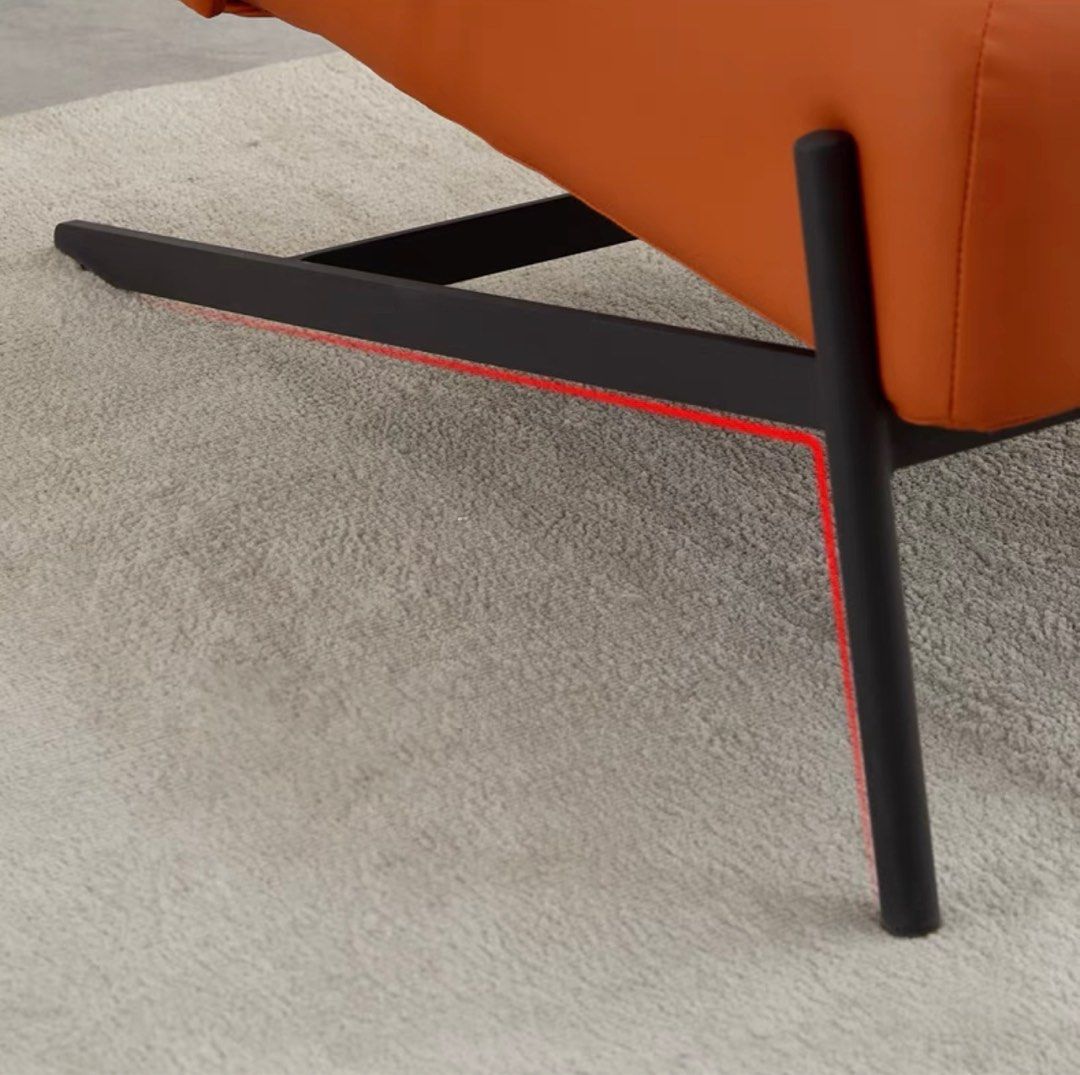 AFTON Modern Leather Lounge Chair