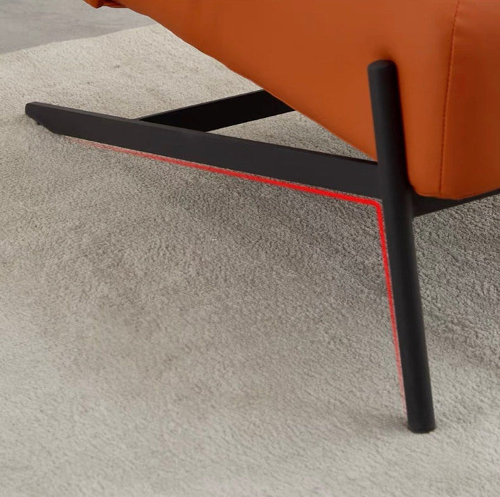 AFTON Modern Leather Lounge Chair