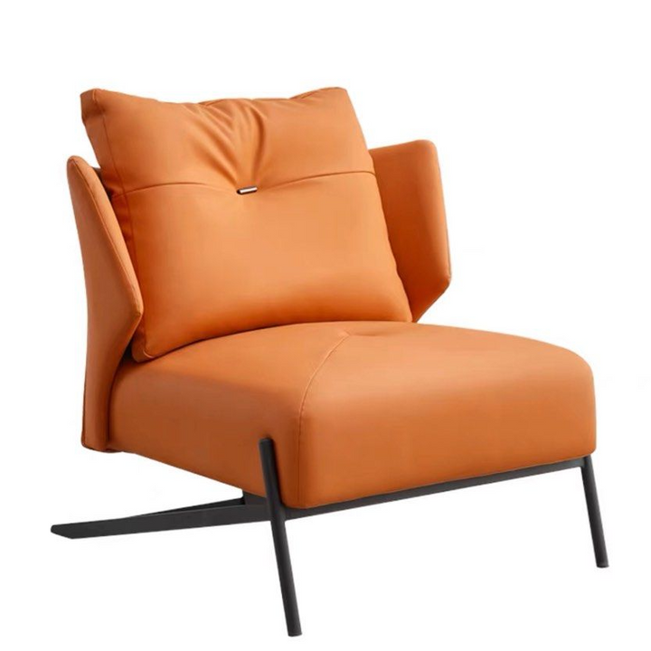 AFTON Modern Leather Lounge Chair