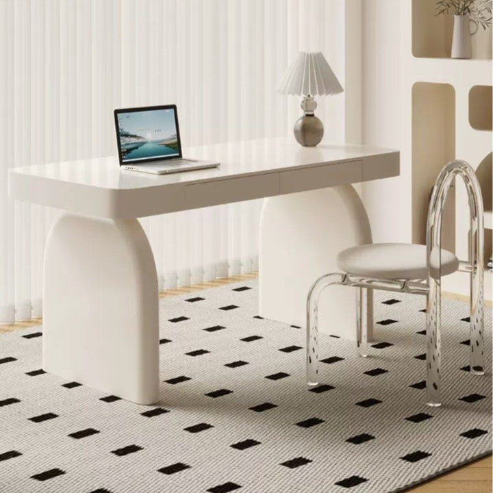ALPHONSO Modern Solid Wood Study Desk