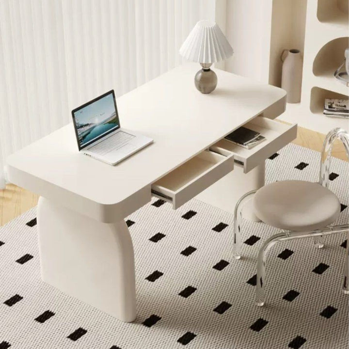 ALPHONSO Modern Solid Wood Study Desk