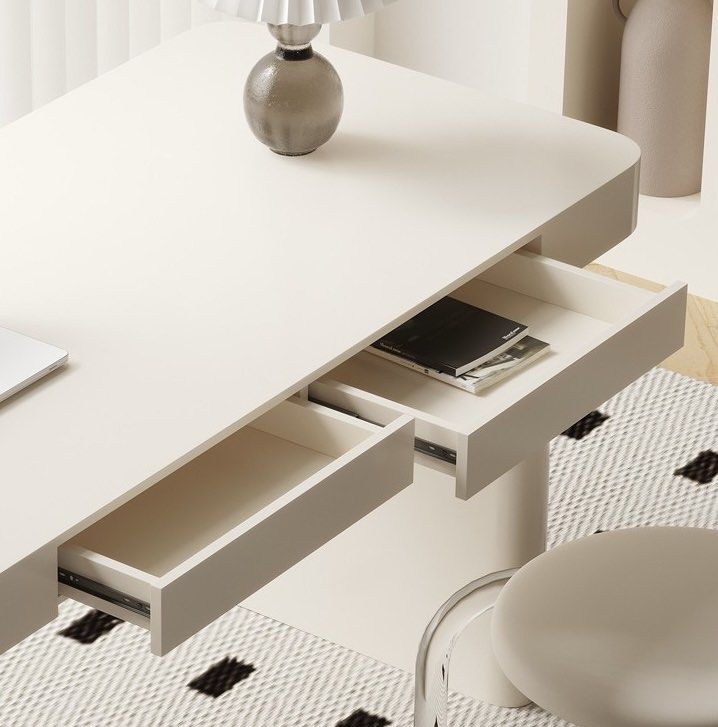 ALPHONSO Modern Solid Wood Study Desk