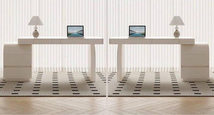 ALPHONSO Modern Solid Wood Study Desk